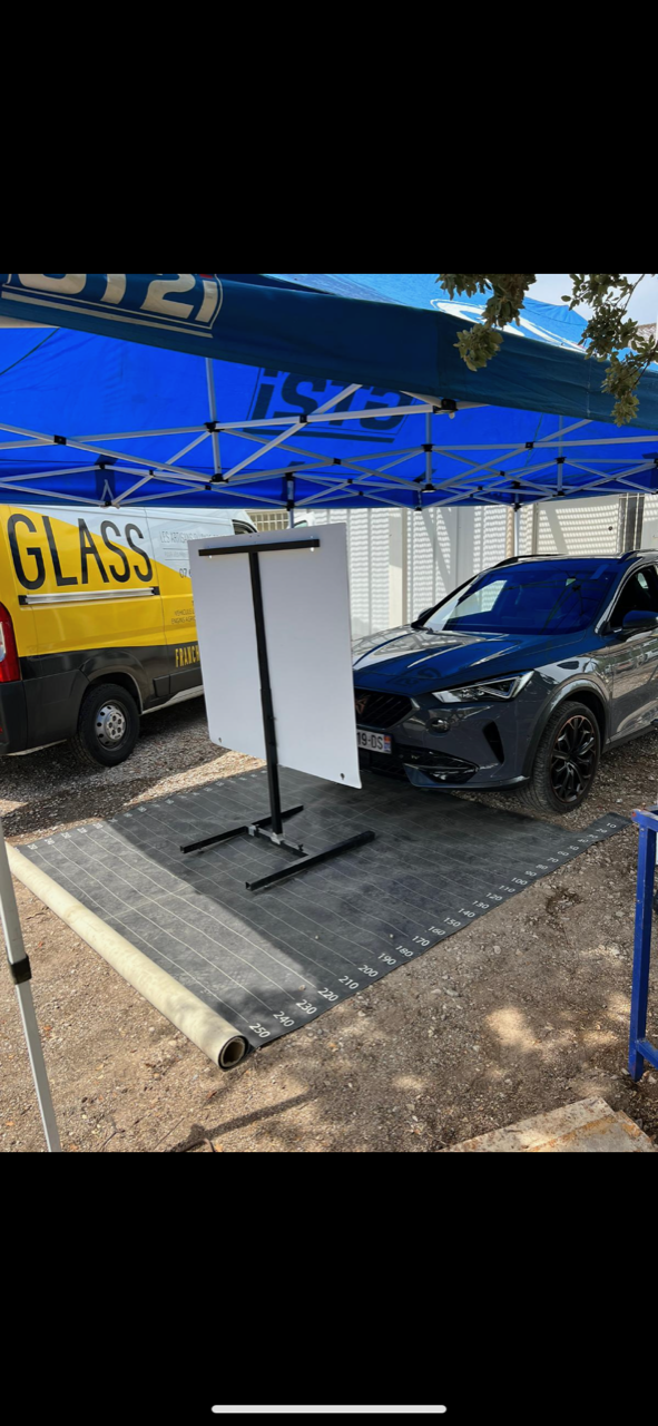 ADAS - Etalonnage caméra avant à Montpellier suite à un remplacement de pare brise