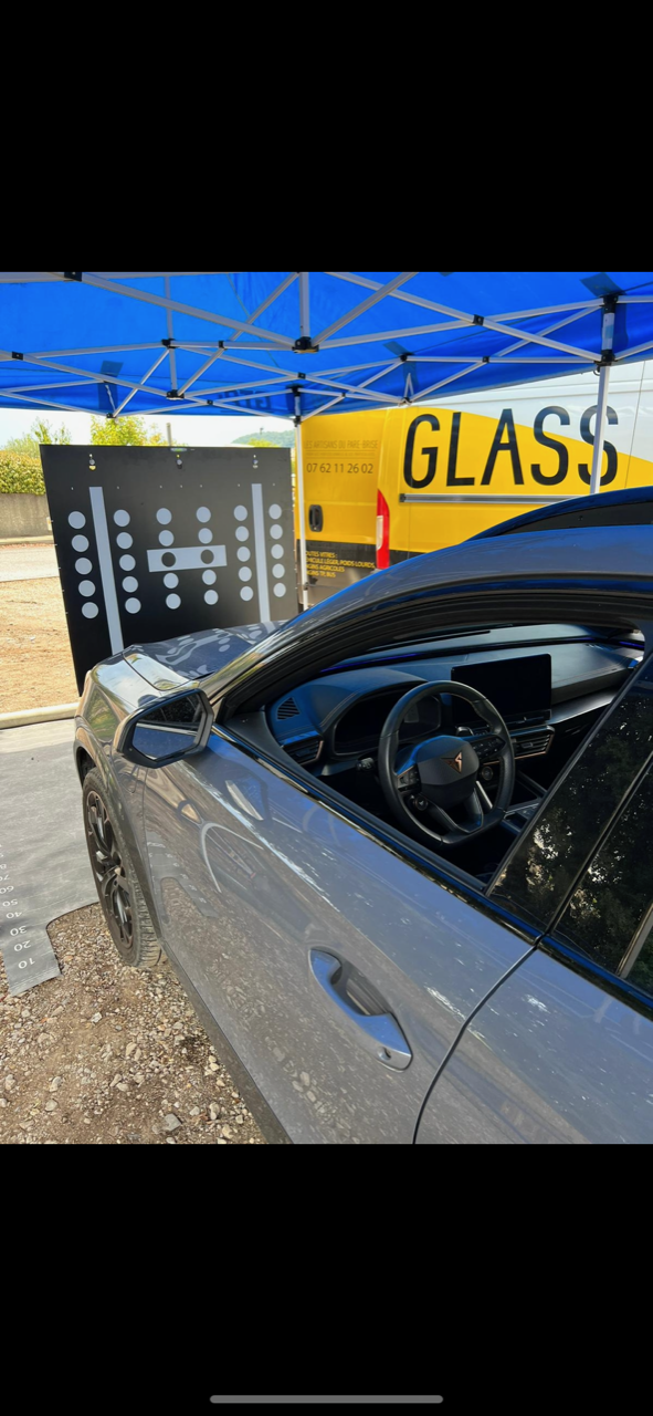 ADAS - Etalonnage caméra avant à Montpellier suite à un remplacement de pare brise